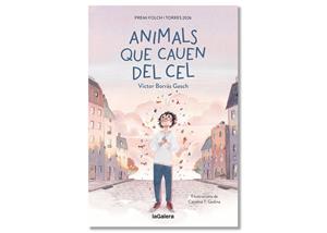 Coberta de 'Animals que cauen del cel' de Víctor Borràs Gasch. Eix