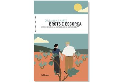 Coberta de 'Brots i escorça' de Júlia Gumà Martí. Eix