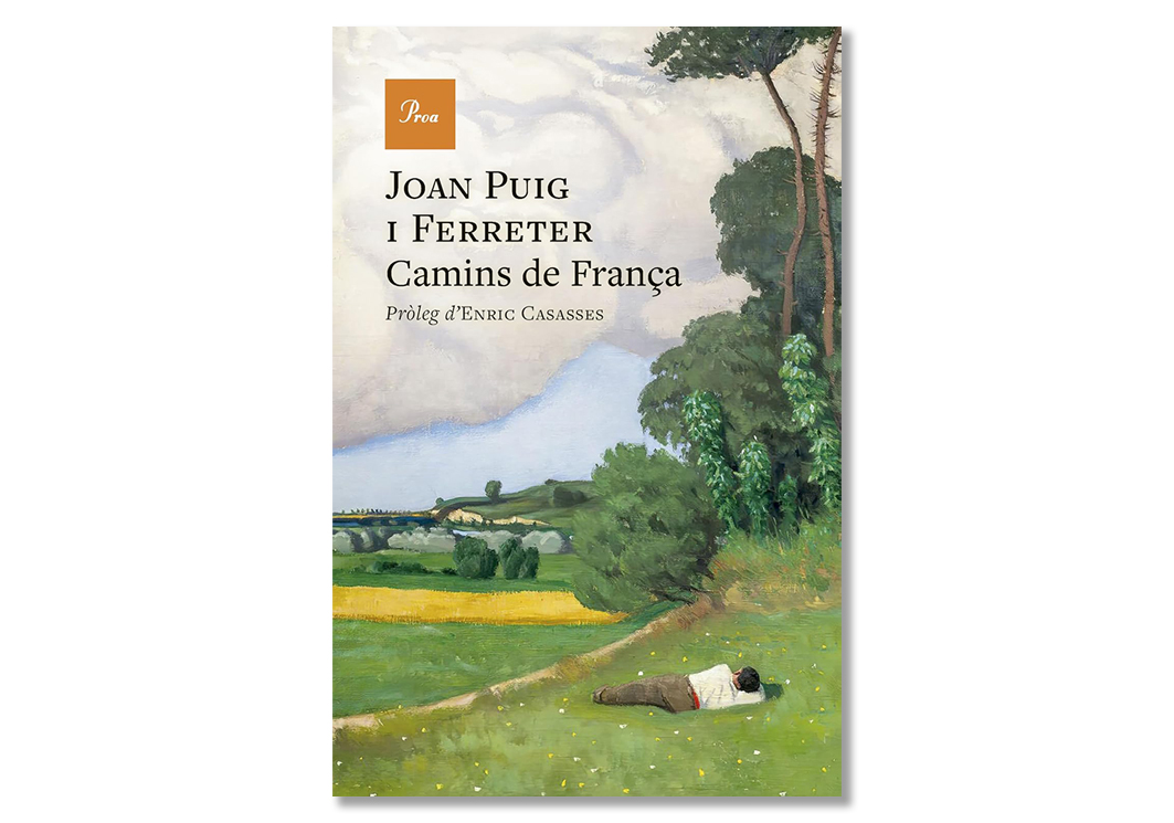 Coberta de 'Camins de França' de Joan Puig i Ferrater. Eix