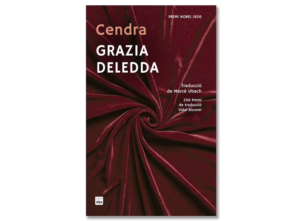 Coberta de 'Cendra' de Grazia Deledda . Eix