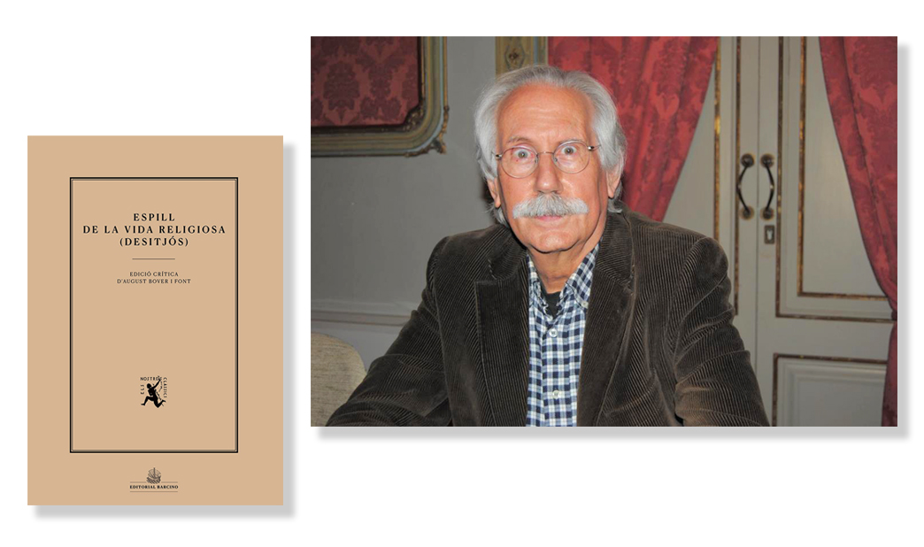 Coberta de '‘Desitjós. Espill de la vida religiosa’ d’August Bover i Font. Eix