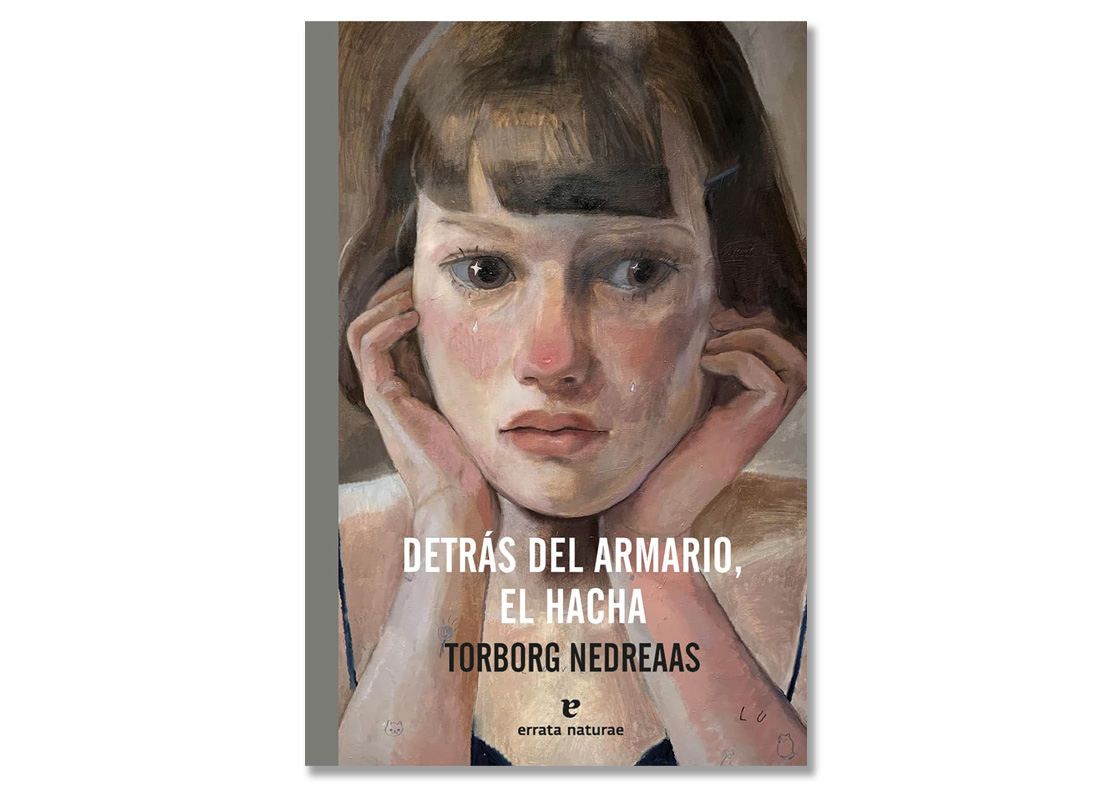 Coberta de 'Detras del armario el hacha' de Torborg Nedreas. Eix