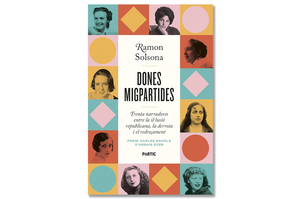 Coberta de 'Dones migpartides' de Ramon Solsona. Eix