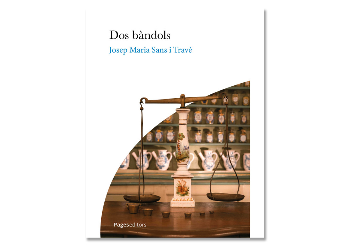 Coberta de 'Dos bàndols' de Josep M. Sans i Travé. Eix
