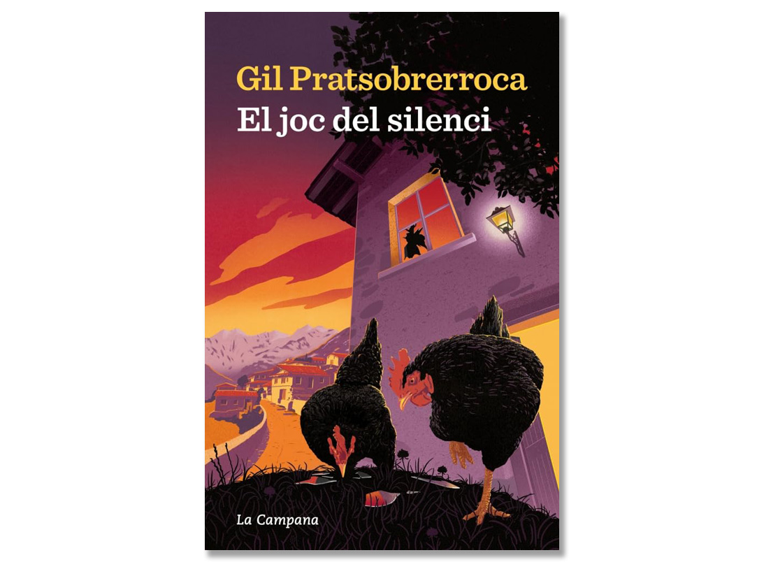 Coberta de 'El joc del silenci' de Gil Pratsobrerroca. Eix
