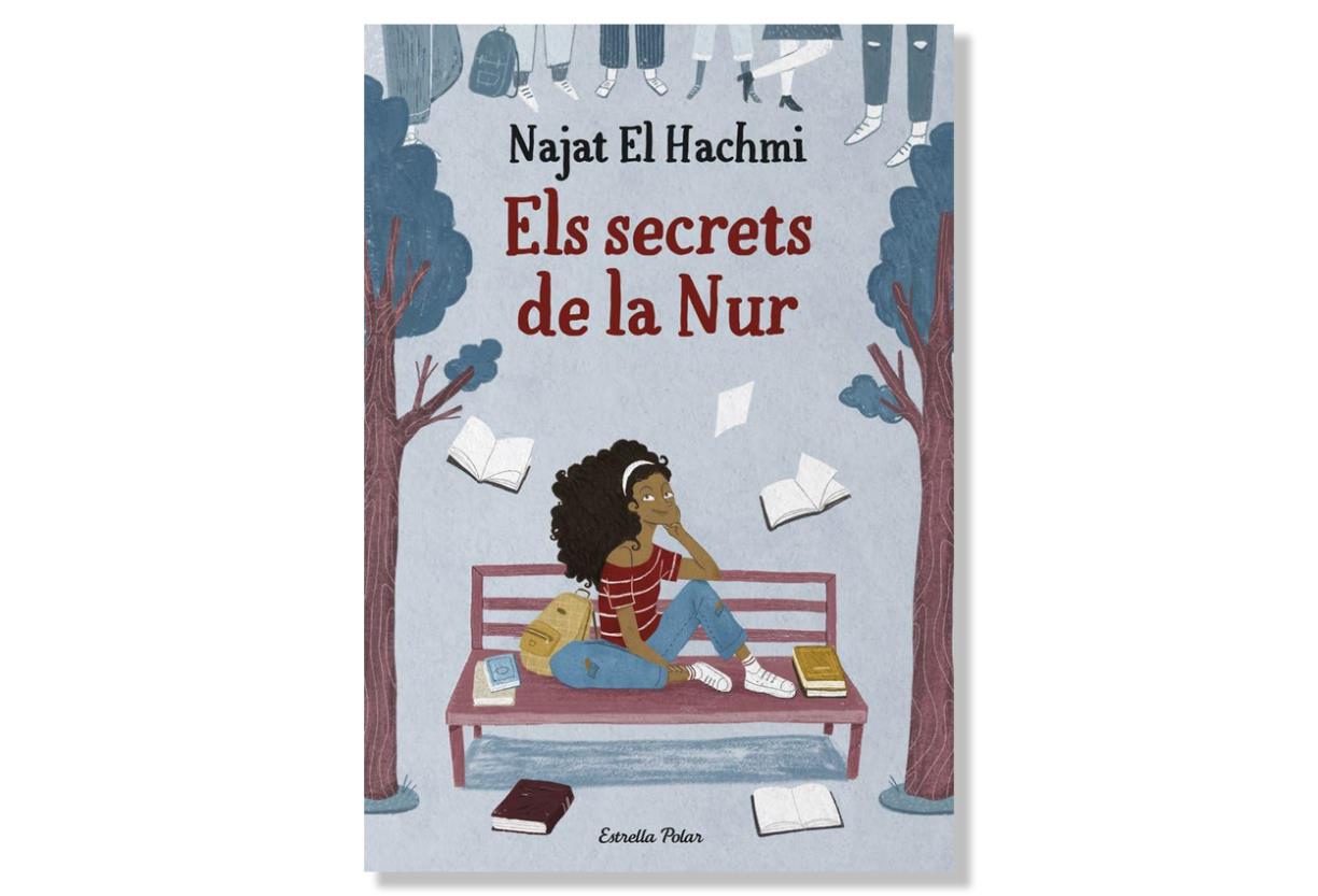 Coberta de 'Els secrets de la Nur' de Najat El Hachmi. Eix