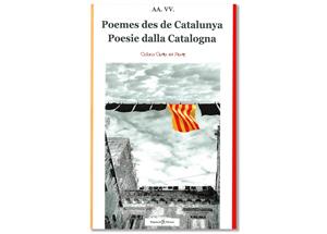 Coberta de 'Poemes des de Catalunya - Poesie dalla Catalogna AA.VV.'. Eix