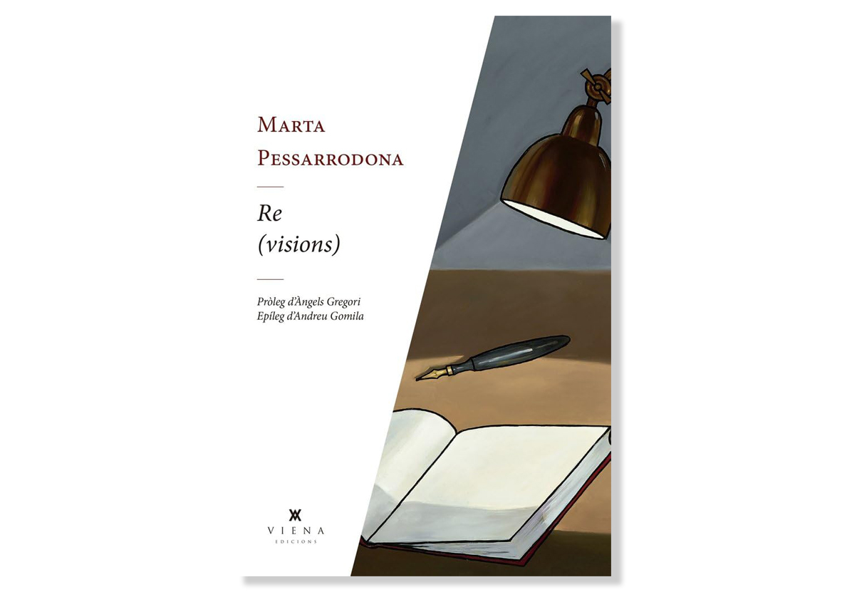 Coberta de 'Re(visions)', de Marta Pessarrodona. Eix