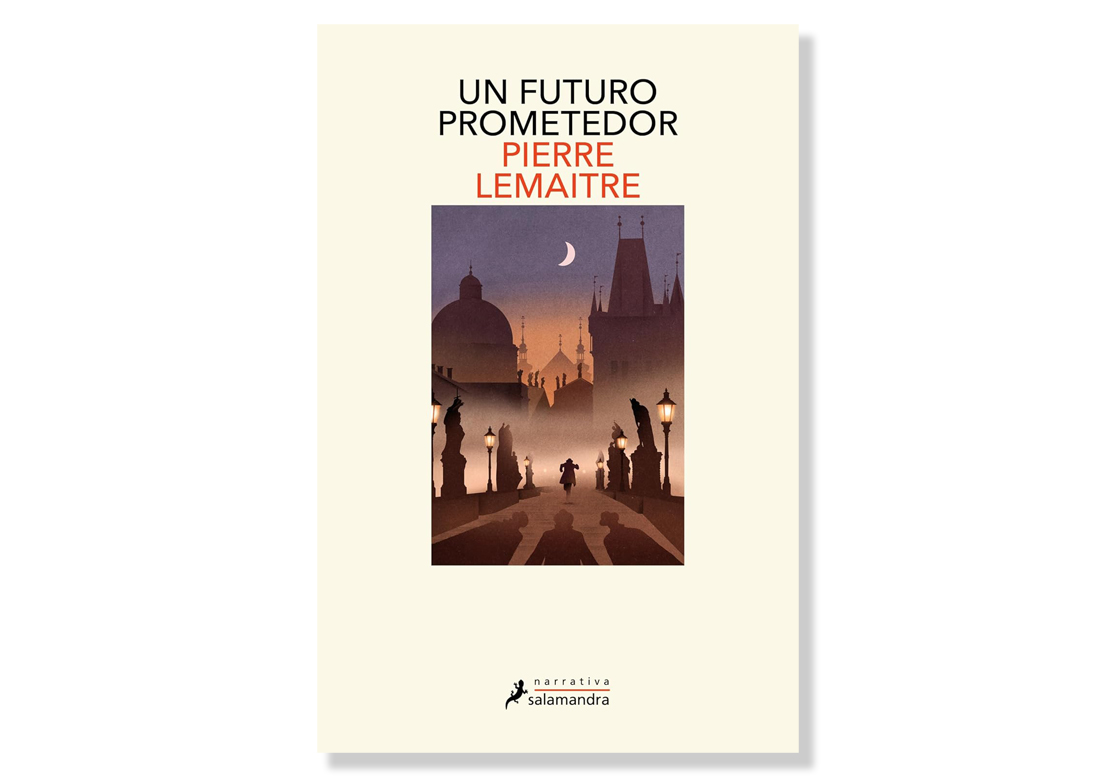 Coberta de 'Un futuro prometedo' de Pierre Lemaître. Eix