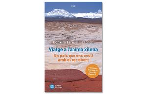 Coberta de 'Viatge a l’ànima xilena' de Conxita Tarruell i Llonch. Eix