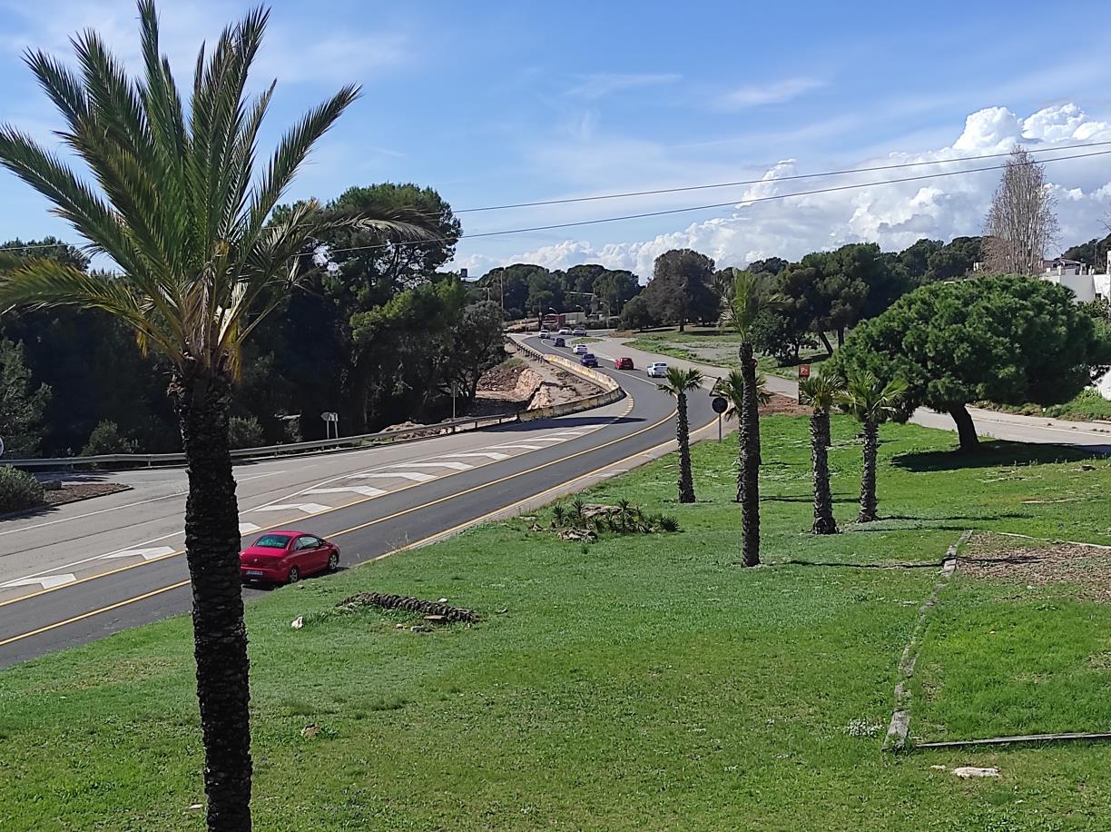 Comença l’asfaltat de la C-31 a Calafell amb pas alternatiu de vehicles. Ajuntament de Calafell