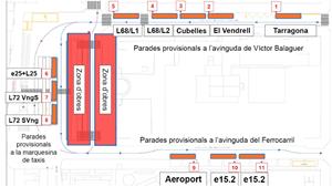 Comencen les obres de millora de l'estació d'autobusos de Vilanova i la Geltrú. Generalitat de Catalunya
