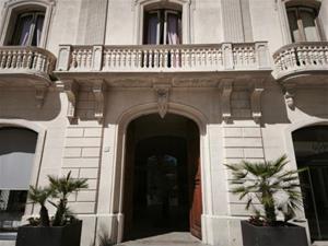 Comencen les obres de rehabilitació del pati central i les escales de la Casa Olivella a Vilanova i la Geltrú