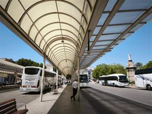 Comencen les obres de remodelació de l'estació d'autobusos de Vilanova amb canvis provisionals en les parades i l'aparcament. Ajuntament de Vilanova