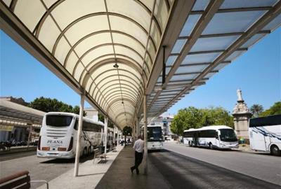 Comencen les obres de remodelació de l'estació d'autobusos de Vilanova amb canvis provisionals en les parades i l'aparcament. Ajuntament de Vilanova