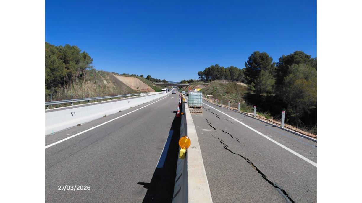 Comencen les obres de reparació i millora d’un tram de la C-15 a Cabrera d’Anoia. Generalitat de Catalunya