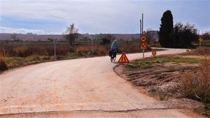Comencen les obres per millorar camins agrícoles i crear noves vies ciclistes a l’entorn de l’Eix Diagonal al Penedès. CC Alt Penedès