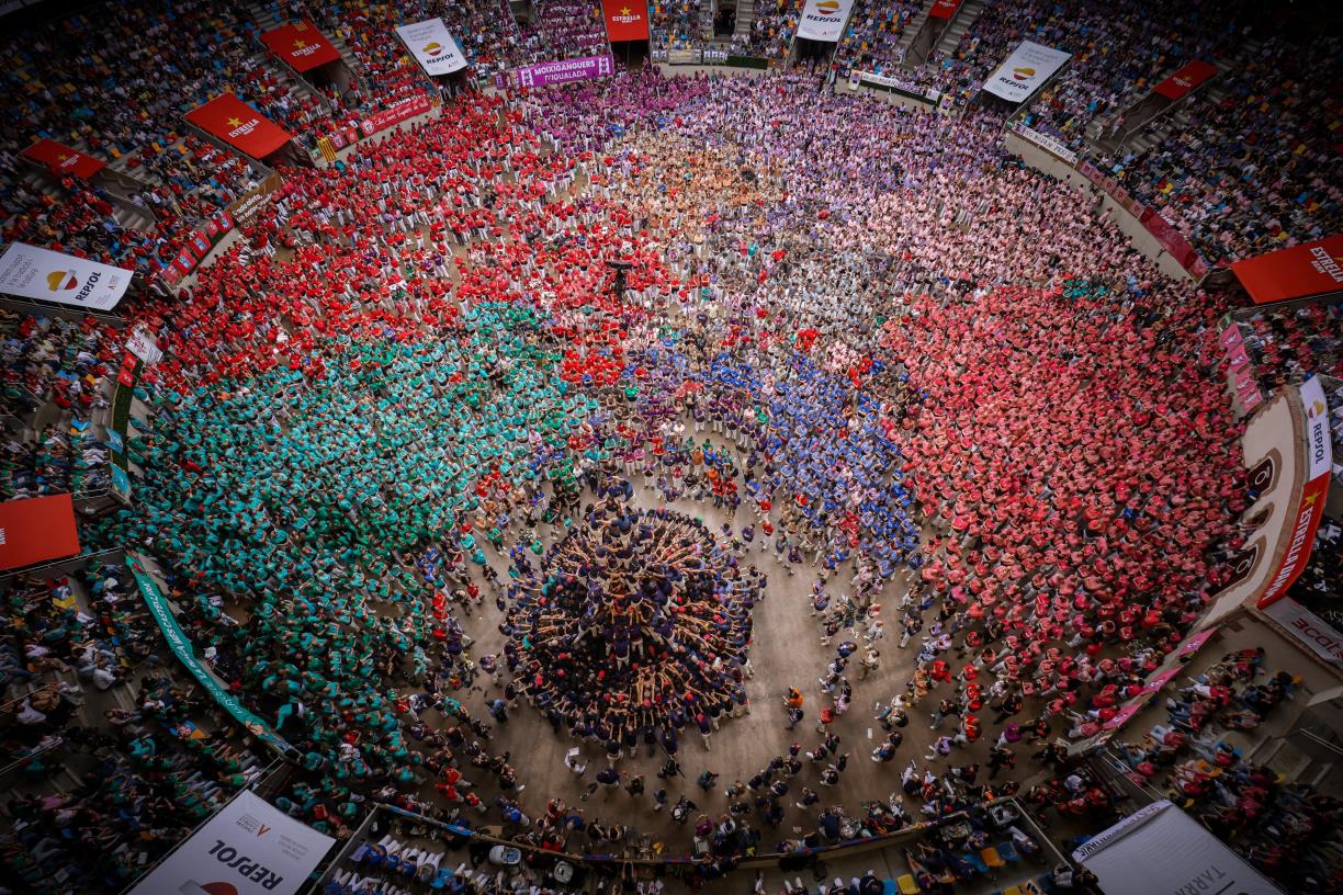 Confirmades les 42 colles que participaran al 30è Concurs de Castells de Tarragona. ACN
