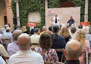 Conxi Martínez es presenta com a alcaldable d’ERC amb el compromís d’«escoltar» la ciutat. ERC