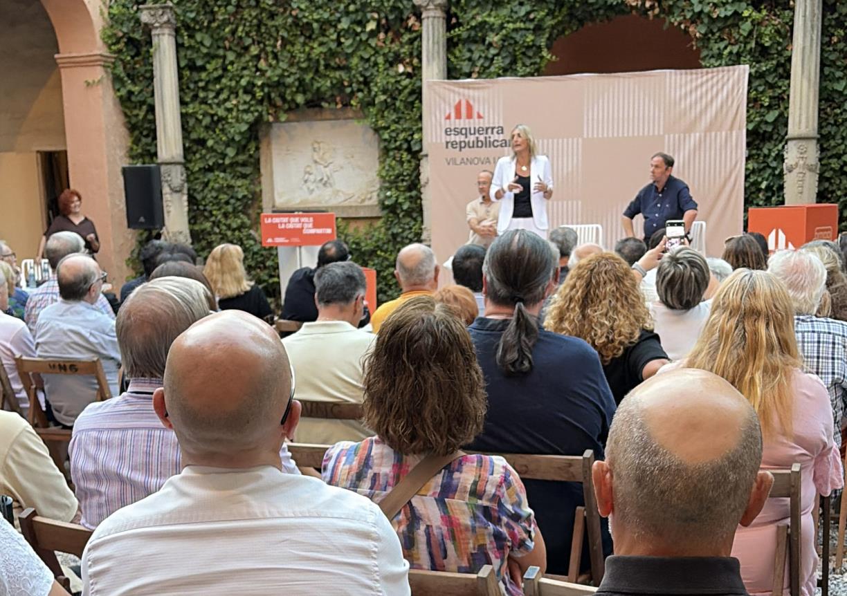Conxi Martínez es presenta com a alcaldable d’ERC amb el compromís d’«escoltar» la ciutat. ERC