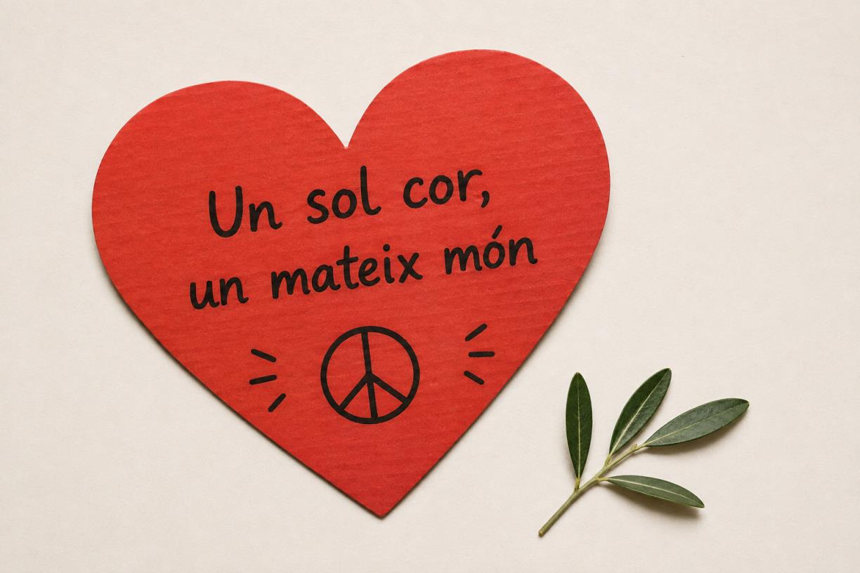 Cor de la Humanitat. Eix