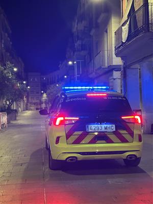 Cotxe patrulla de la policia local de Vilafranca. Ajuntament de Vilafranca