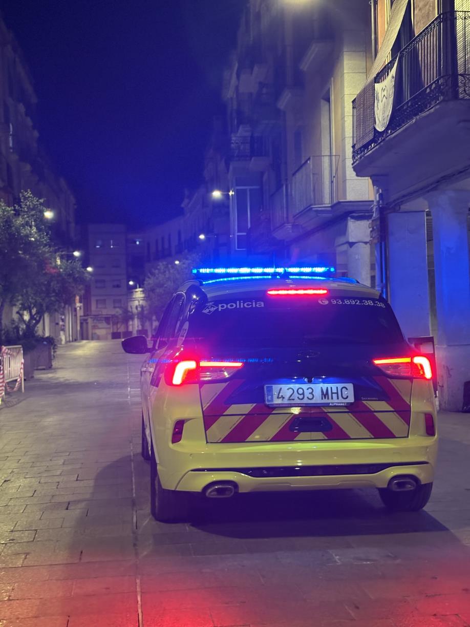 Cotxe patrulla de la policia local de Vilafranca. Ajuntament de Vilafranca