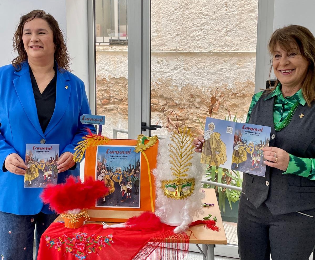 Cubelles es prepara per un Carnaval 2026 espectacular: rues, música i diversió per a tota la família. Ajuntament de Cubelles