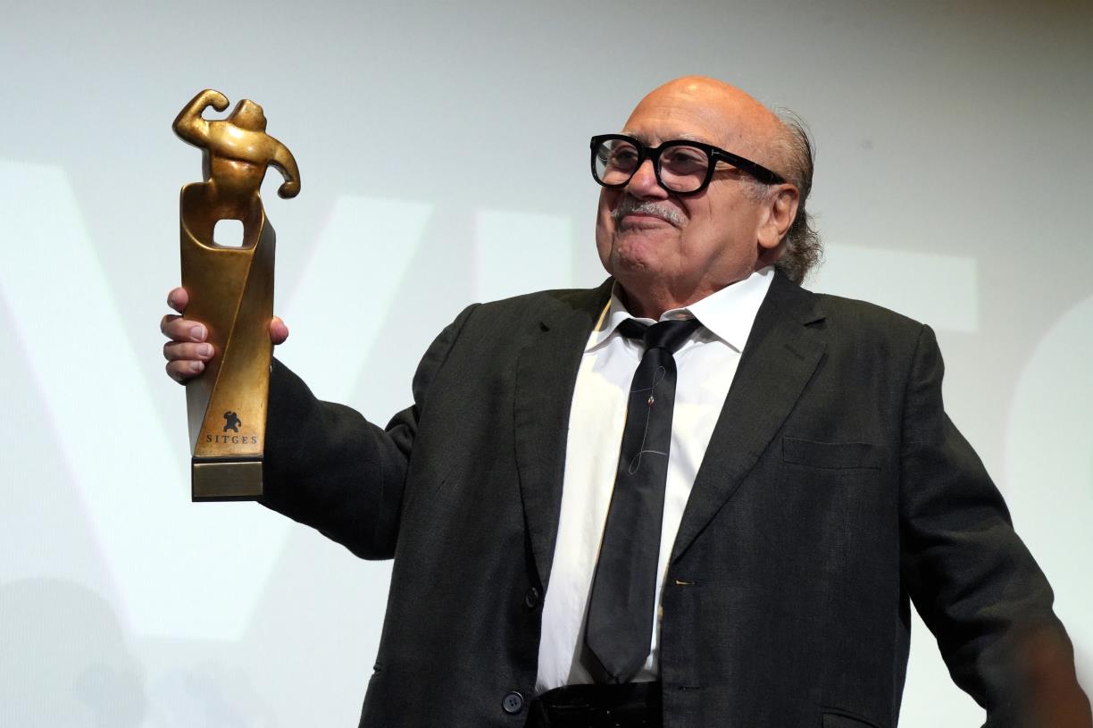 Danny DeVito rep el Gran Premi Honorífic del Festival de Sitges. ACN