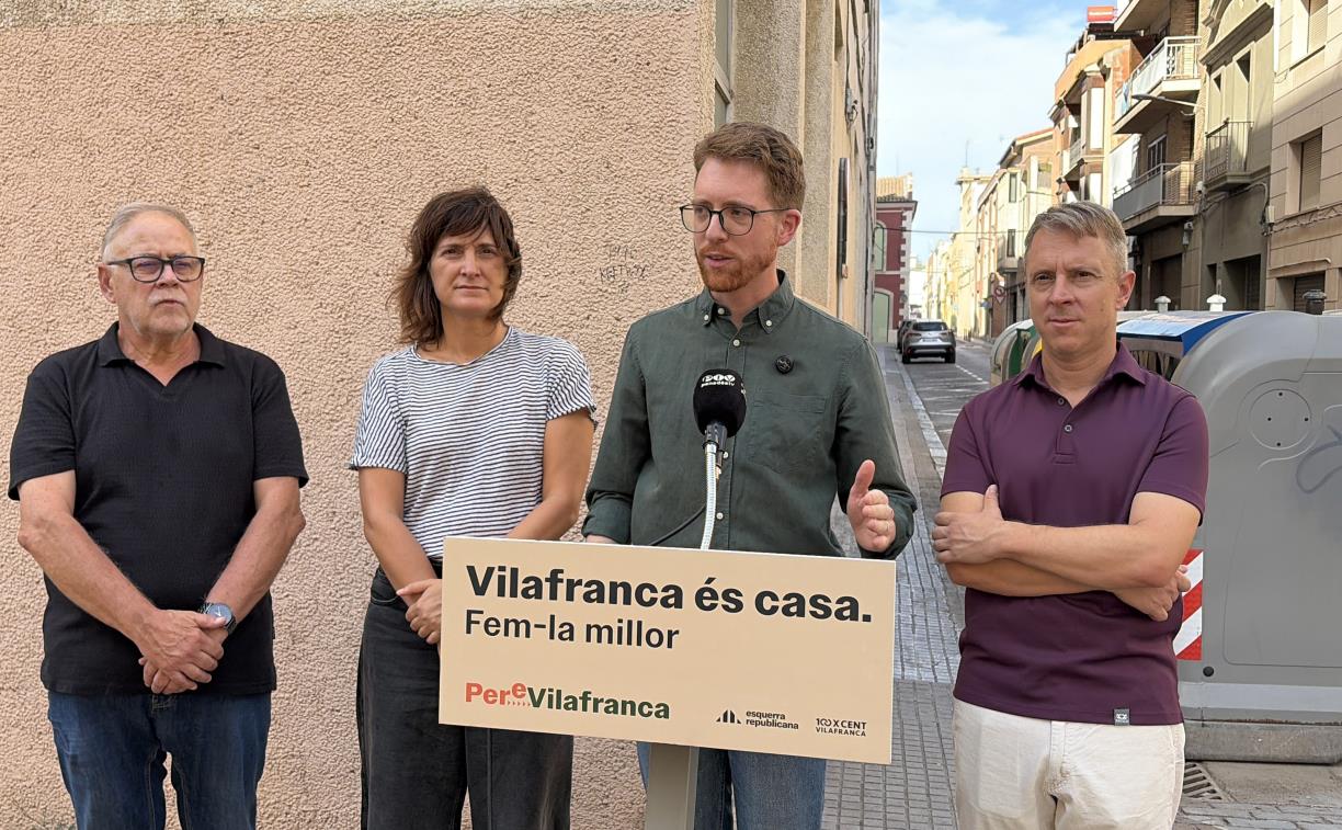 Des d’Esquerra-100xCent Vilafranca consideren que aquesta situació requereix una resposta immediata. Eix