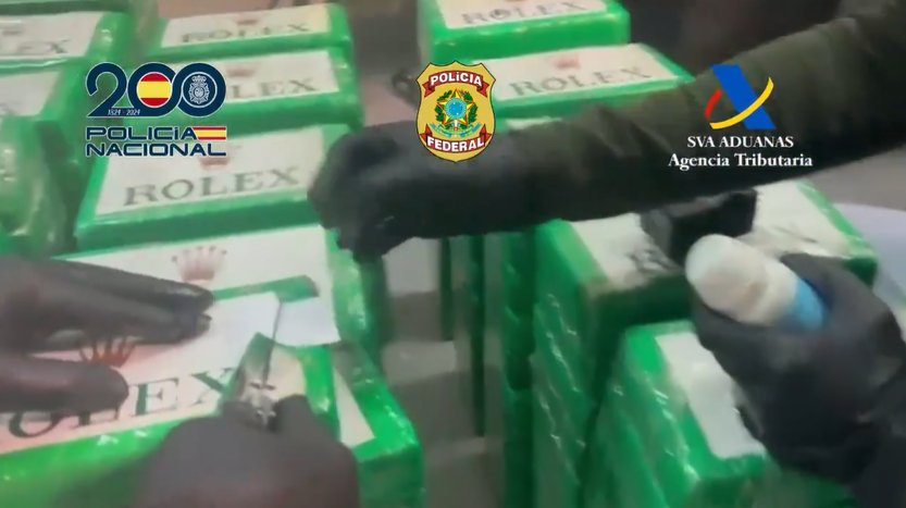 Desmantellada una xarxa que introduïa cocaïna oculta en marbre amb destinació a Vilanova i la Geltrú. EIX