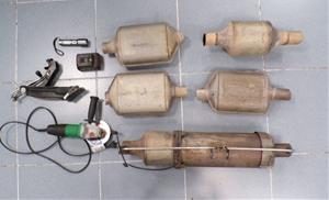 Detinguts tres homes per trenta furts de catalitzadors de vehicles a l'Anoia. Mossos d'Esquadra