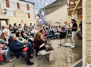 Dia d’Europa als safareigs municipals de Cubelles. Eix
