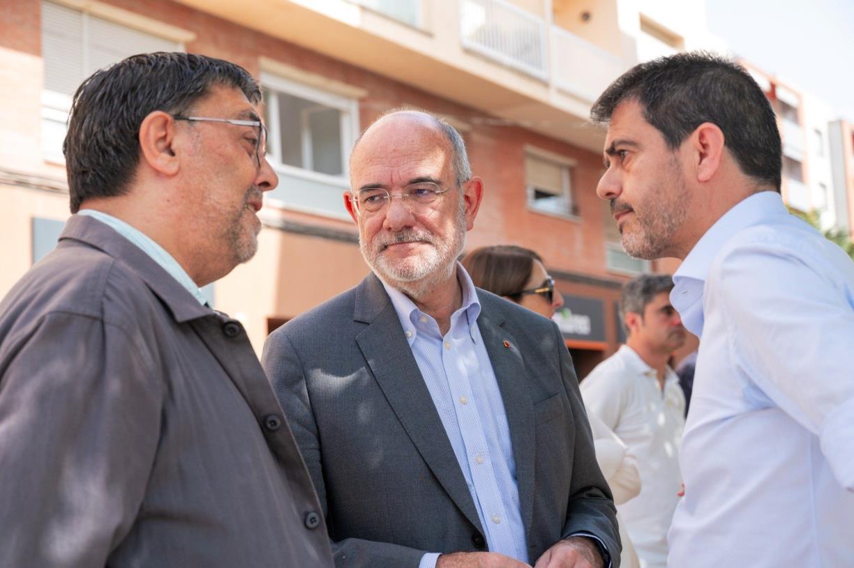 Duch destaca a Igualada el paper dels fons europeus en la rehabilitació d’habitatge. Generalitat de Catalunya