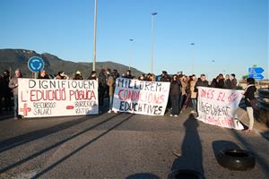 Educació xifra en un 34,37% el seguiment de la vaga a Tarragona, l'Ebre i el Penedès, amb dades del 87,6% dels centres. ACN