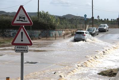 Efectes dels aiguats al Vendrell. ACN / Ariadna Escoda