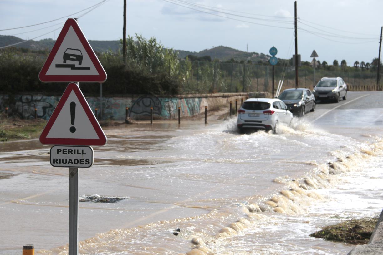 Efectes dels aiguats al Vendrell. ACN / Ariadna Escoda