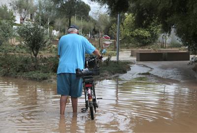 Imatge d'arxiu dels aiguats de fa unes setmanes