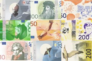 El BCE revela els nous dissenys dels bitllets d'euro i convida la ciutadania a opinar en una consulta pública. ACN