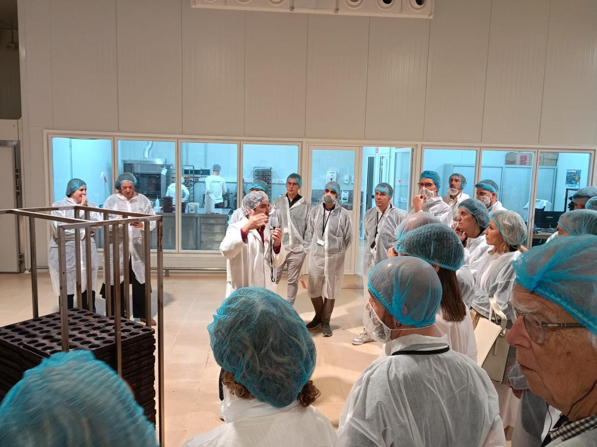 El “Cafè Executiu” descobreix La Granja Foods, una empresa familiar del Penedès amb vocació internacional. Ajuntament de Vilafranca
