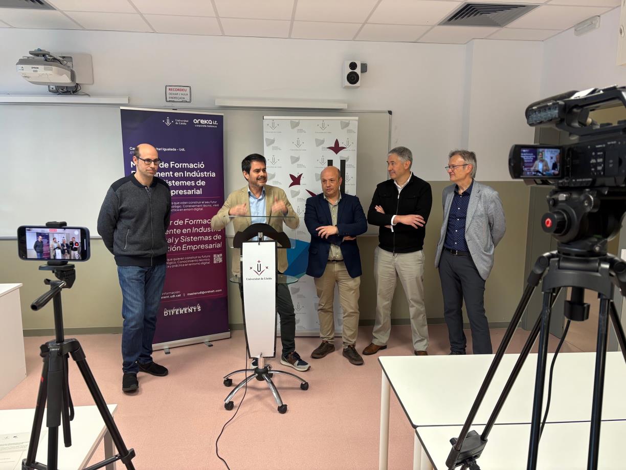 El Campus Universitari Igualada-UdL incorporarà un nou màster en Indústria Digital el curs vinent. Campus d'Igualada
