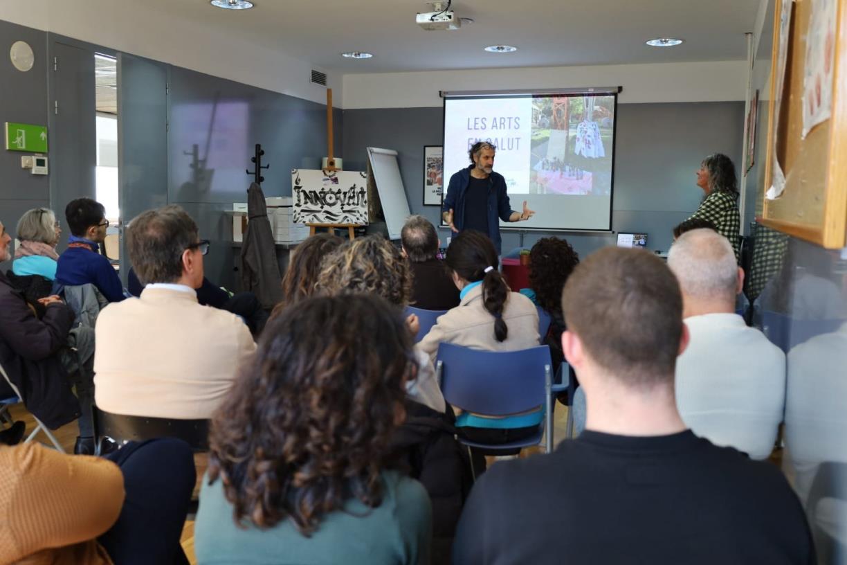 El CAP Sant Sadurní utilitza l’art com a eina terapèutica per a joves amb risc social i TEA. ICS