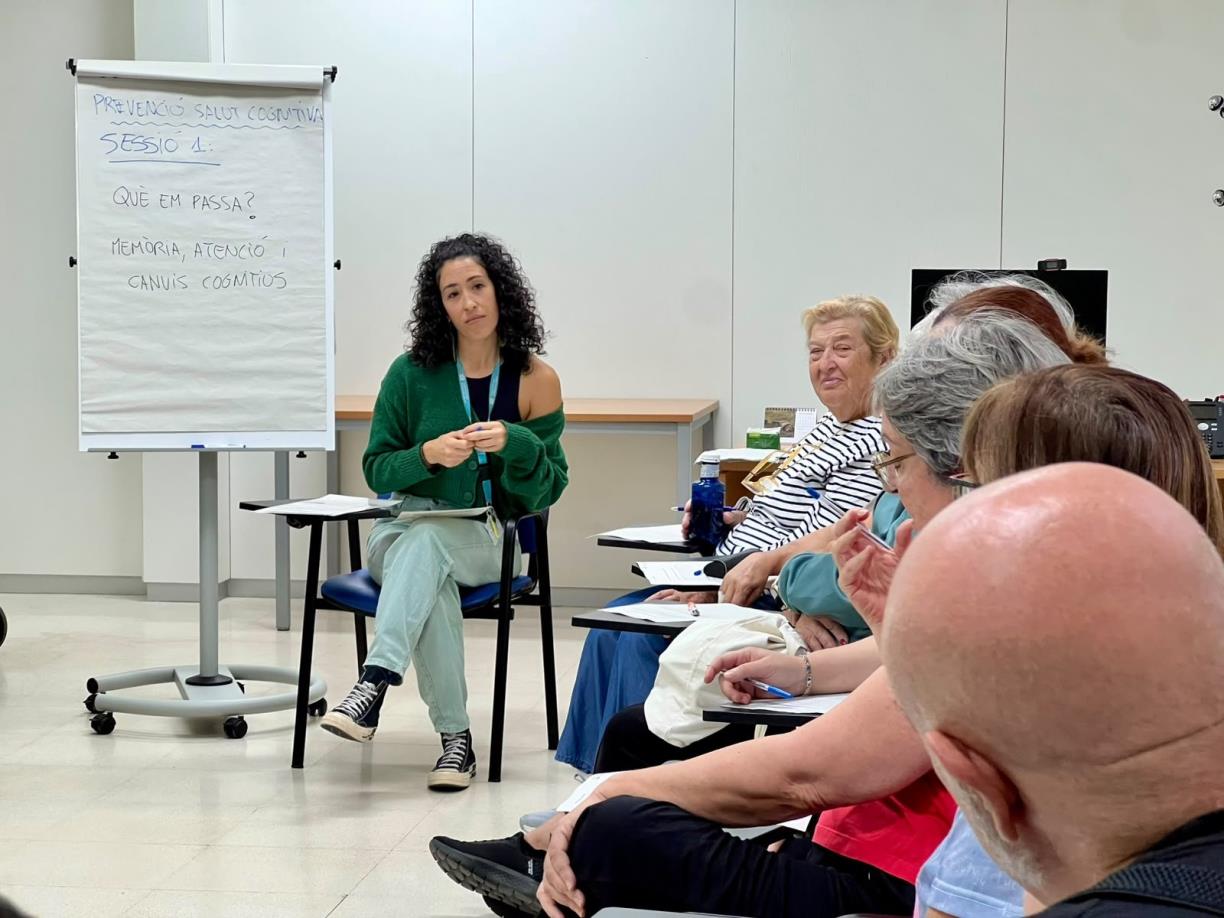 El CAPI Baix-a-Mar impulsa dos grups per estimular i prevenir el deteriorament cognitiu. CSAPG