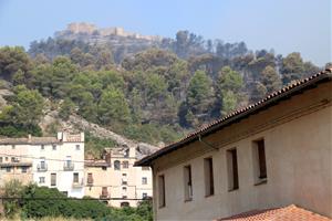 El Castell de Claramunt estarà tancat fins que acabin els treballs de retirada d'arbres cremats i la millora d'accessos