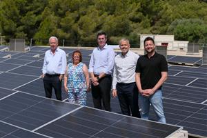 El CAT posa en servei el seu primer dipòsit energèticament autònom a Cunit. Ajuntament de Cunit