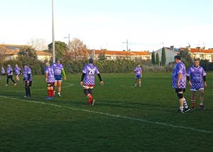 El combinat de veterans del Barbarians a la ciutat de Béziers