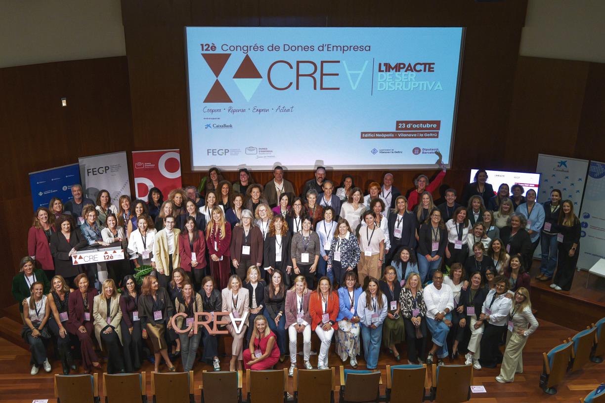 El Congrés CREA reivindica el paper de les dones disruptives en la transformació empresarial i social. FEGP