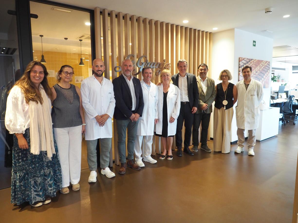 El conseller d’Agricultura visita La Granja Foods a Olèrdola per conèixer els seus projectes de futur. La Granja Foods