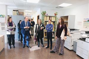 El conseller Espadaler visita els tribunals d’instància del Vendrell i Vilafranca del Penedès. Generalitat de Catalunya