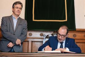 El conseller Espadaler visita els tribunals d’instància del Vendrell i Vilafranca del Penedès